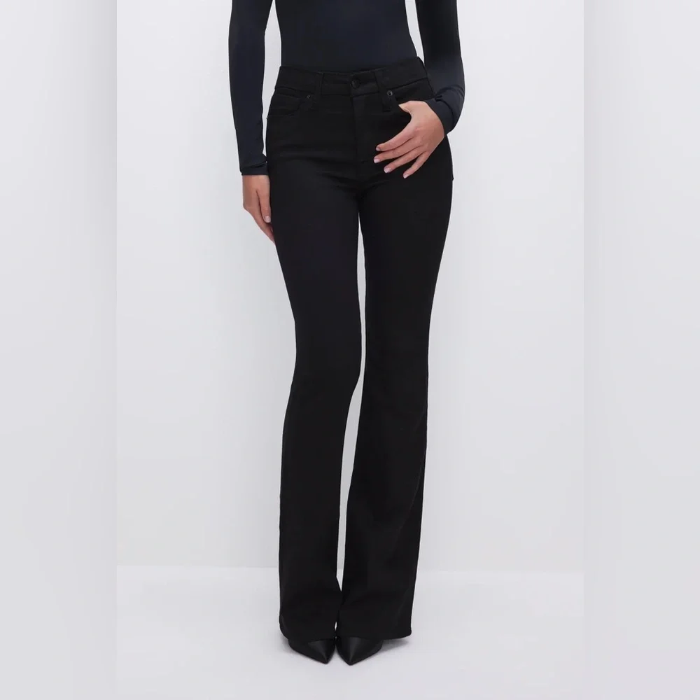 Good American Good Classic Bootcut High Waist Denim - Picture 3 of 11